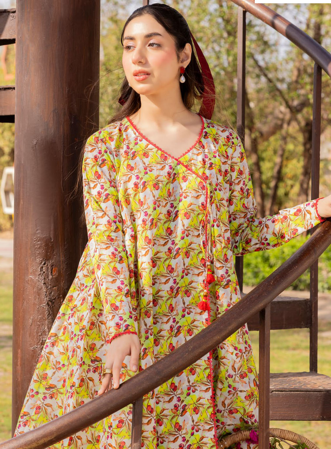 Bage-e-Gul By Gul Ahmed Printed Lawn Unstitched Kurti - GA24BG SL-42090 Bage-e-Gul By Gul Ahmed Printed Lawn Unstitched Kurti - GA24BG SL-42090