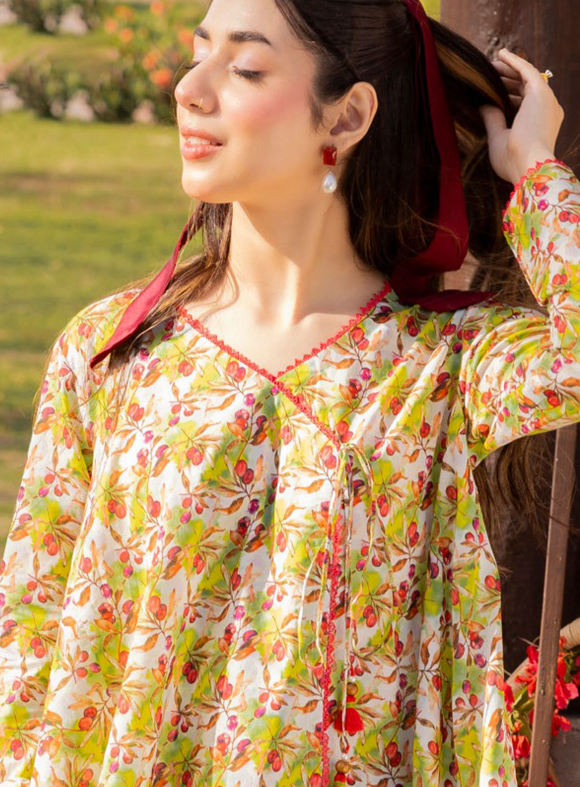 Bage-e-Gul By Gul Ahmed Printed Lawn Unstitched Kurti - GA24BG SL-42090 Bage-e-Gul By Gul Ahmed Printed Lawn Unstitched Kurti - GA24BG SL-42090