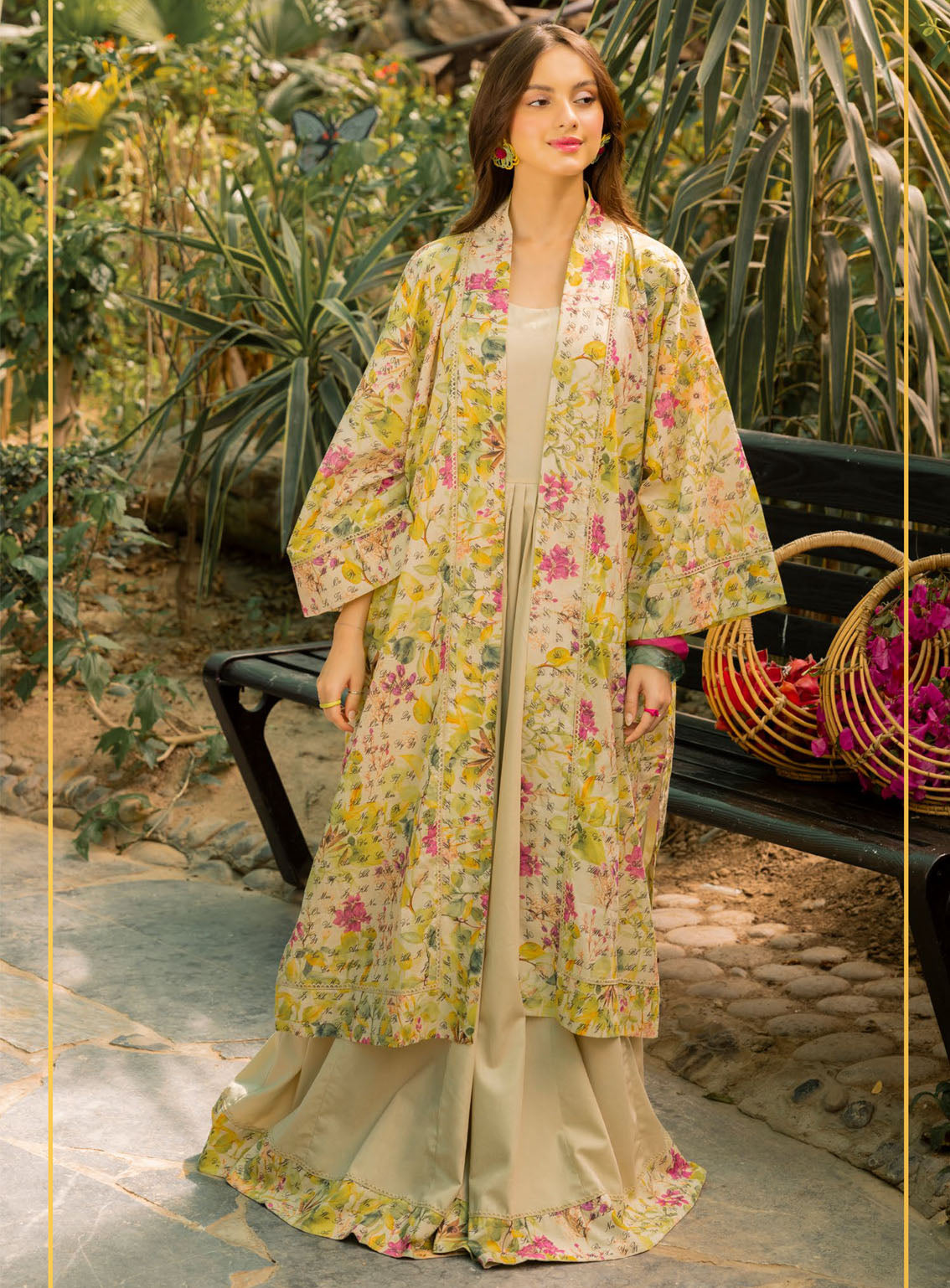 Bage-e-Gul By Gul Ahmed Printed Lawn Unstitched Kurti - GA24BG SL-42093 Bage-e-Gul By Gul Ahmed Printed Lawn Unstitched Kurti - GA24BG SL-42093