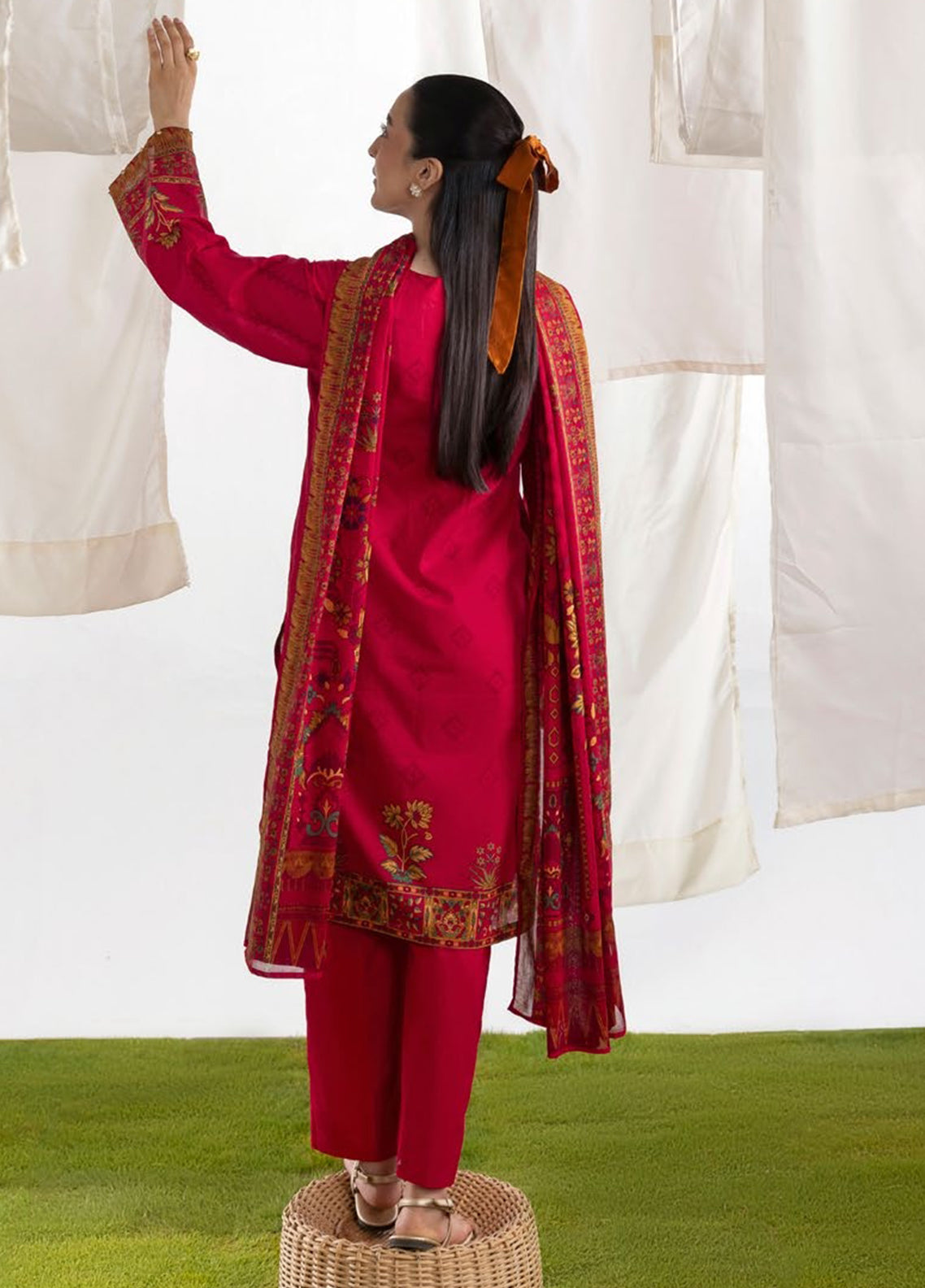 Bagheecha By Gul Ahmed Embroidered Lawn 3 Piece Unstitched Suit GA26BS D-CL-52500 Bagheecha By Gul Ahmed Embroidered Lawn 3 Piece Unstitched Suit GA26BS D-CL-52500