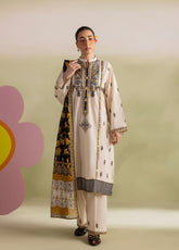 Bagheecha By Gul Ahmed Embroidered Lawn 3 Piece Unstitched Suit GA26BS D-CL-62355