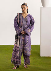 Bagheecha By Gul Ahmed Embroidered Lawn 3 Piece Unstitched Suit GA26BS D-CL-62359