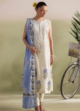 Bagheecha By Gul Ahmed Embroidered Lawn 3 Piece Unstitched Suit GA26BS D-DN-62049