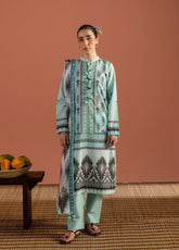 Bagheecha By Gul Ahmed Printed Lawn 3 Piece Unstitched Suit GA26BS D-CL-62423