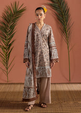 Bagheecha By Gul Ahmed Printed Lawn 3 Piece Unstitched Suit GA26BS D-CL-62449