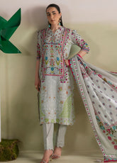Bagheecha By Gul Ahmed Printed Lawn 3 Piece Unstitched Suit GA26BS D-CL-62451