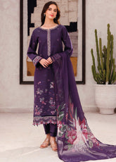 Bahar by Farasha Embroidered Lawn Suits Unstitched 3 Piece - FSH25B 09 WHIMSY DREAMS