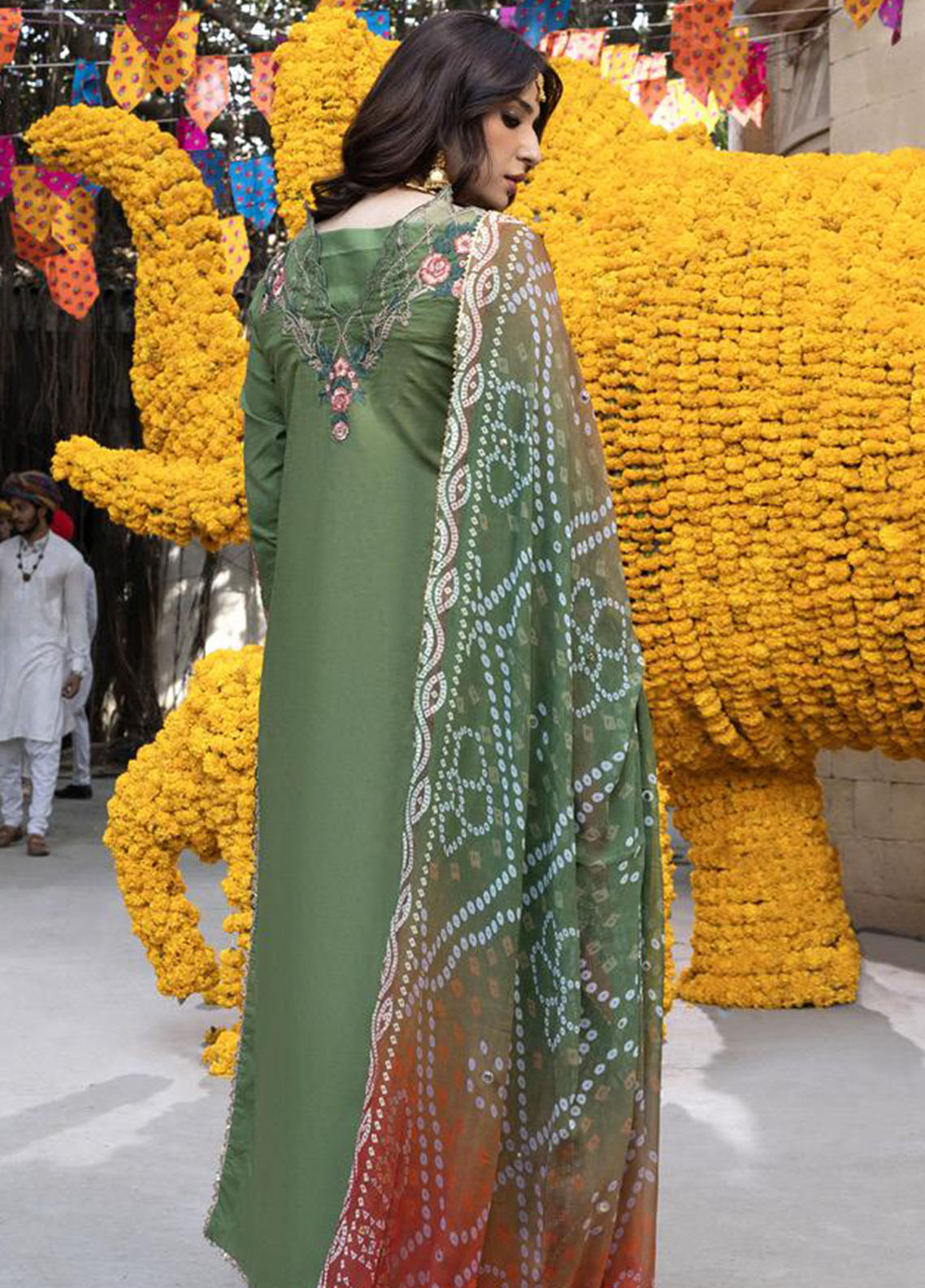Bandhani By Al Zohaib Chikankari Lawn Suits Unstitched 3 Piece - AZ26BCL BTJ-26-01 Bandhani By Al Zohaib Chikankari Lawn Suits Unstitched 3 Piece - AZ26BCL BTJ-26-01