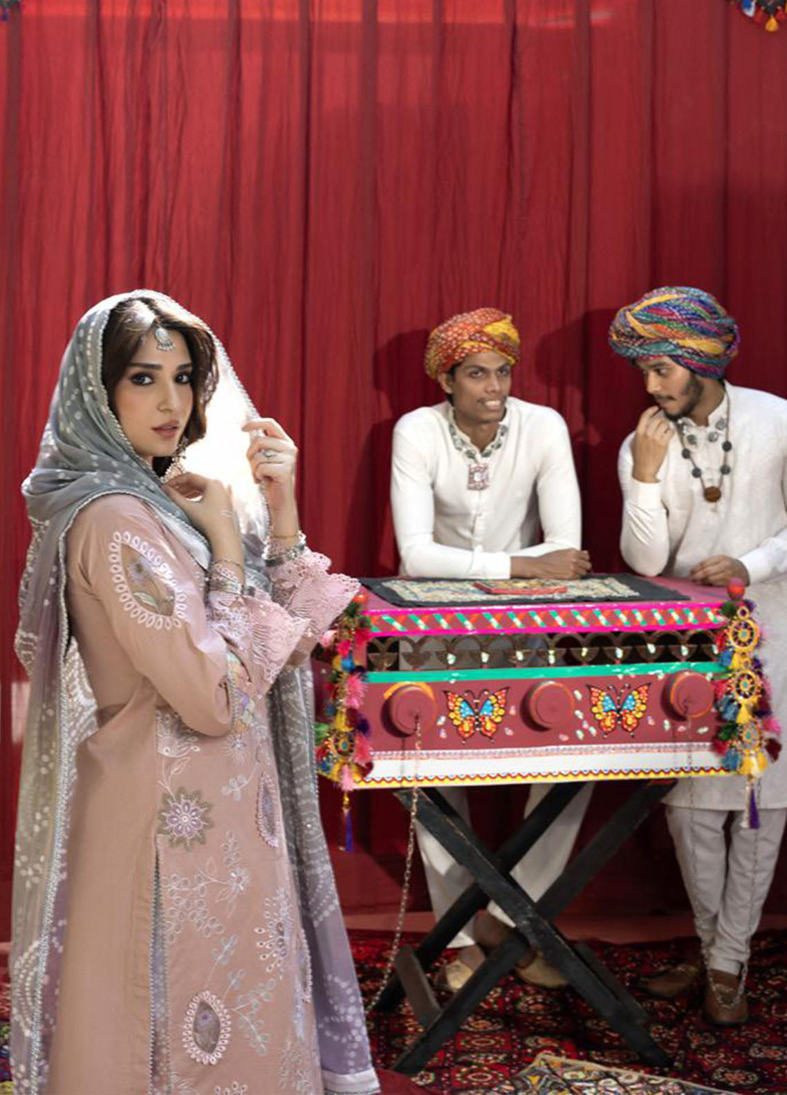 Bandhani By Al Zohaib Chikankari Lawn Suits Unstitched 3 Piece - AZ26BCL BTJ-26-02 Bandhani By Al Zohaib Chikankari Lawn Suits Unstitched 3 Piece - AZ26BCL BTJ-26-02