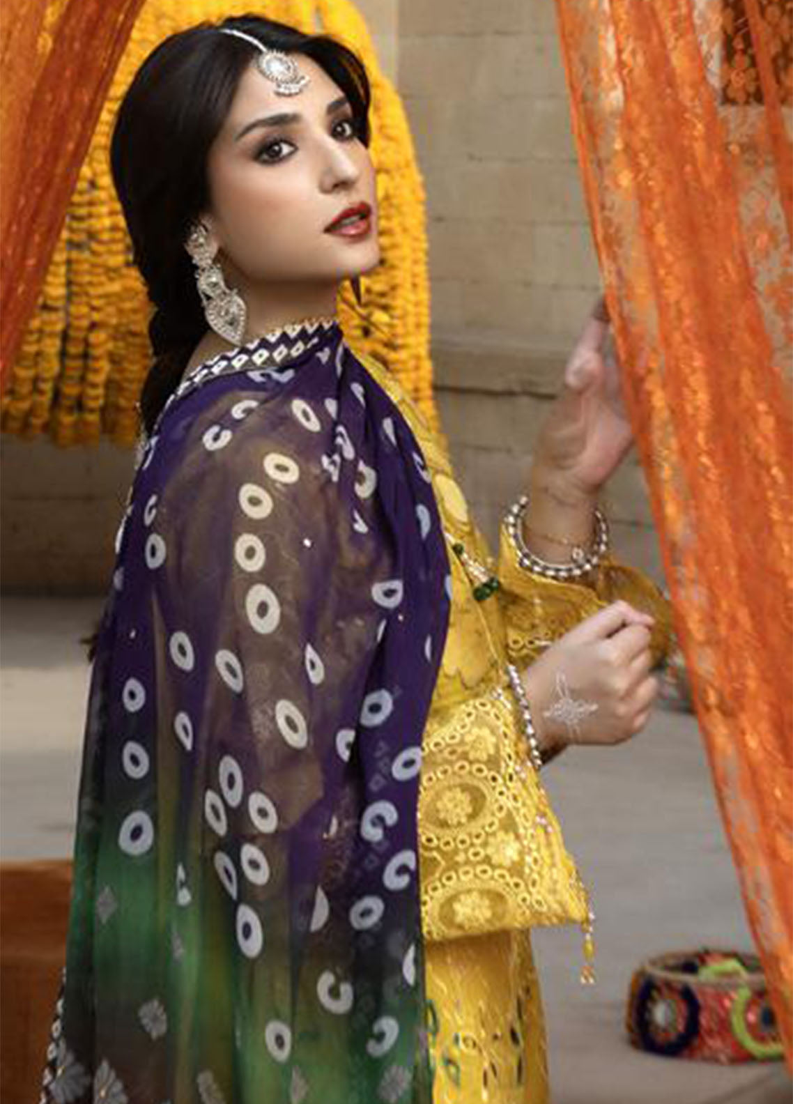 Bandhani By Al Zohaib Chikankari Lawn Suits Unstitched 3 Piece - AZ26BCL BTJ-26-04 Bandhani By Al Zohaib Chikankari Lawn Suits Unstitched 3 Piece - AZ26BCL BTJ-26-04