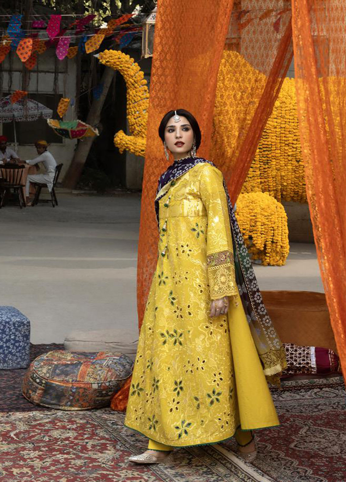 Bandhani By Al Zohaib Chikankari Lawn Suits Unstitched 3 Piece - AZ26BCL BTJ-26-04 Bandhani By Al Zohaib Chikankari Lawn Suits Unstitched 3 Piece - AZ26BCL BTJ-26-04