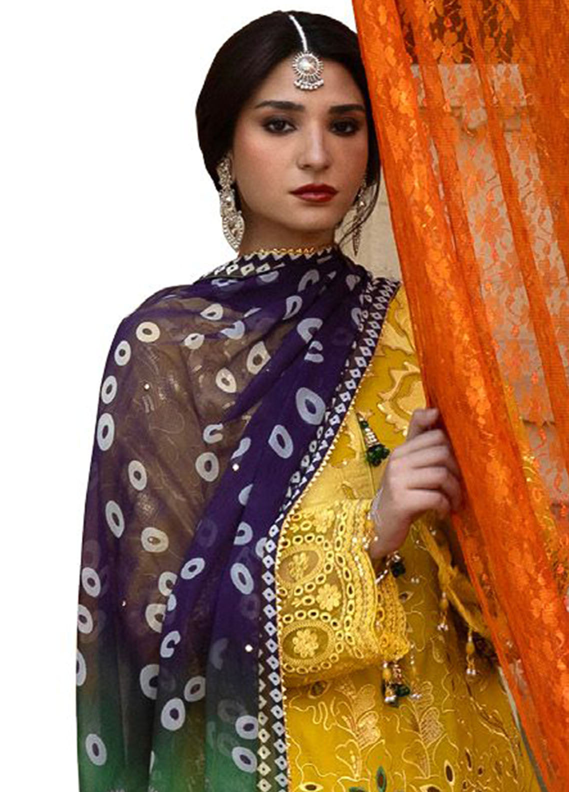 Bandhani By Al Zohaib Chikankari Lawn Suits Unstitched 3 Piece - AZ26BCL BTJ-26-04 Bandhani By Al Zohaib Chikankari Lawn Suits Unstitched 3 Piece - AZ26BCL BTJ-26-04