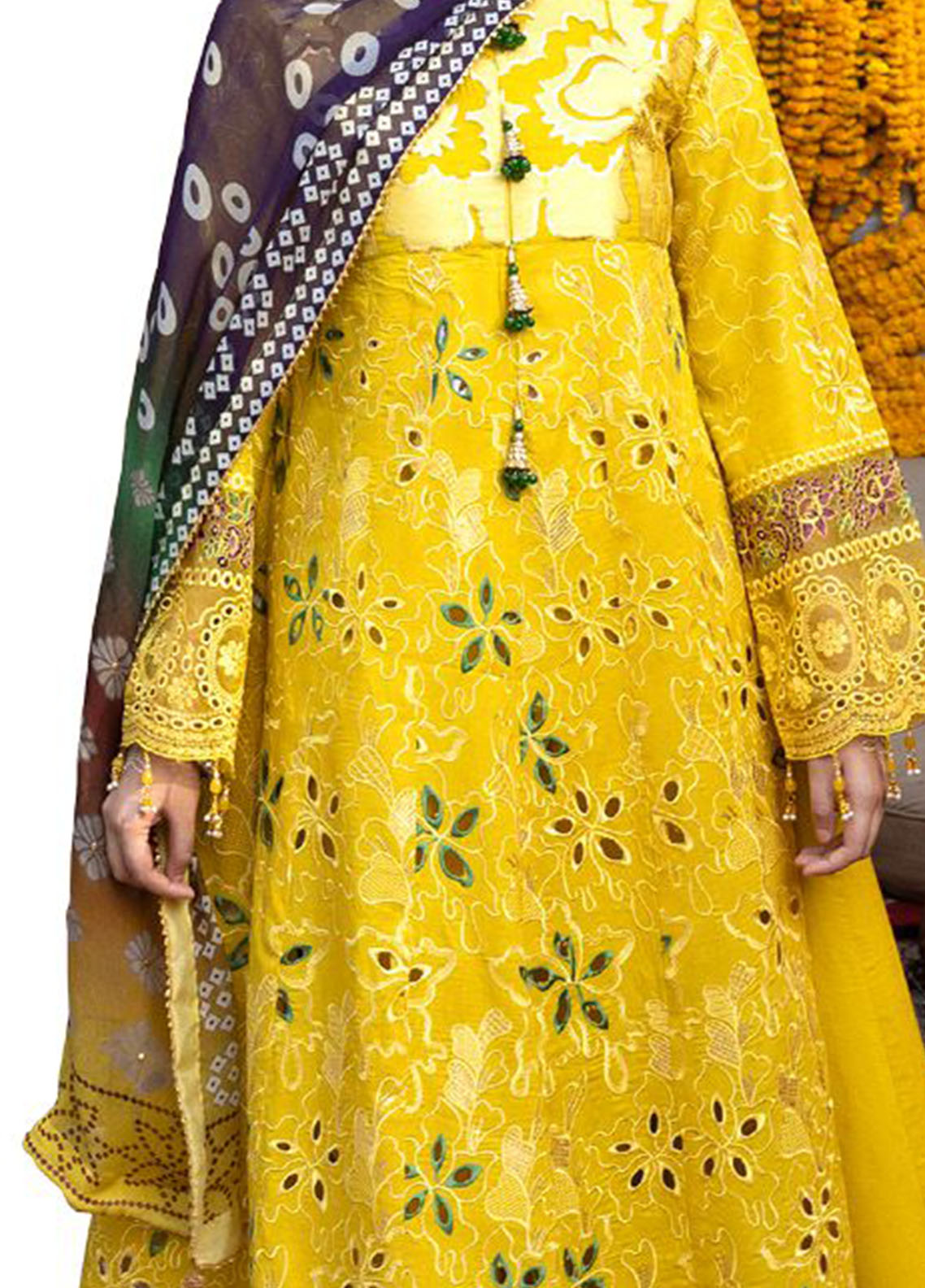 Bandhani By Al Zohaib Chikankari Lawn Suits Unstitched 3 Piece - AZ26BCL BTJ-26-04 Bandhani By Al Zohaib Chikankari Lawn Suits Unstitched 3 Piece - AZ26BCL BTJ-26-04