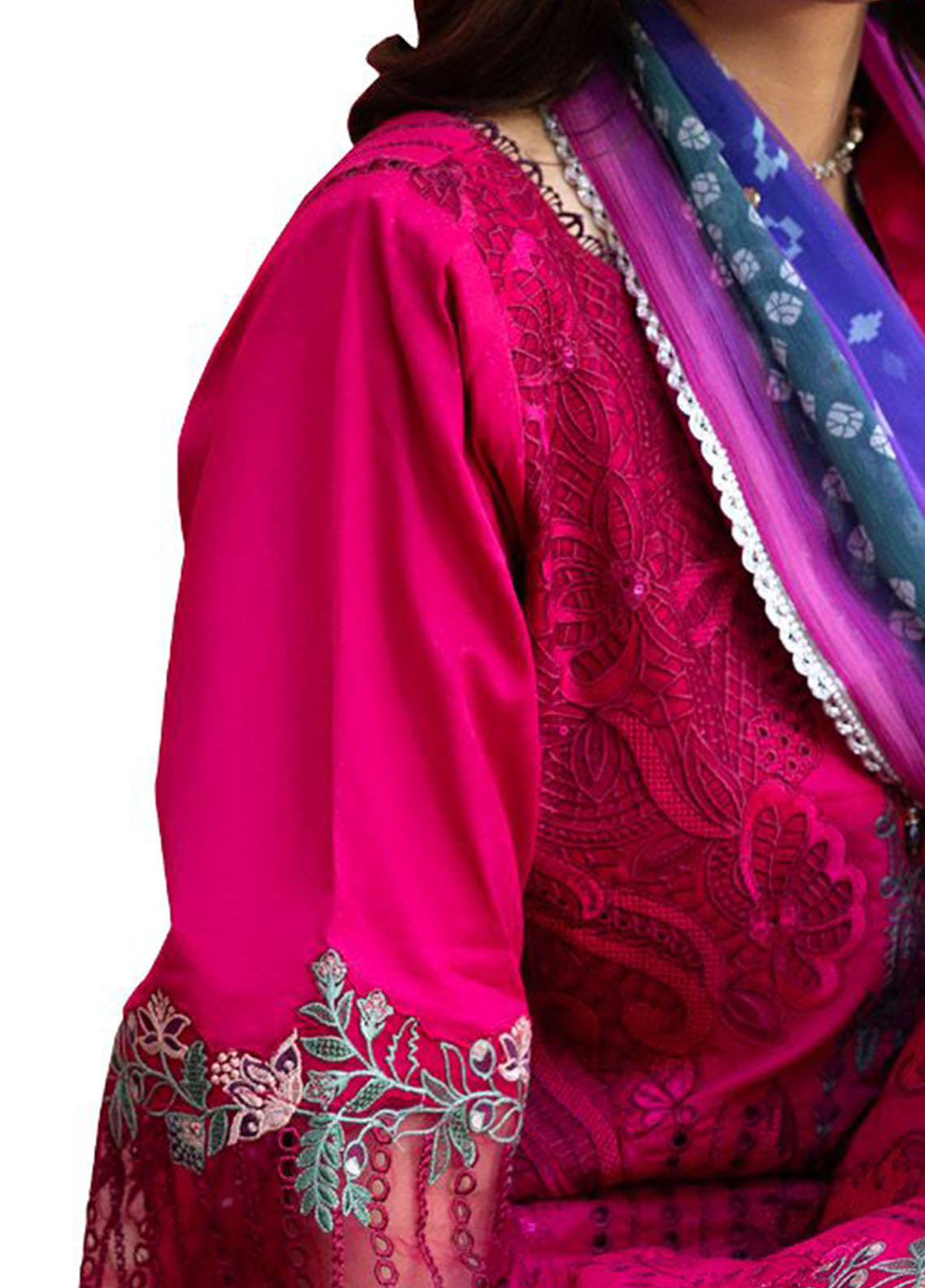 Bandhani By Al Zohaib Chikankari Lawn Suits Unstitched 3 Piece - AZ26BCL BTJ-26-05 Bandhani By Al Zohaib Chikankari Lawn Suits Unstitched 3 Piece - AZ26BCL BTJ-26-05