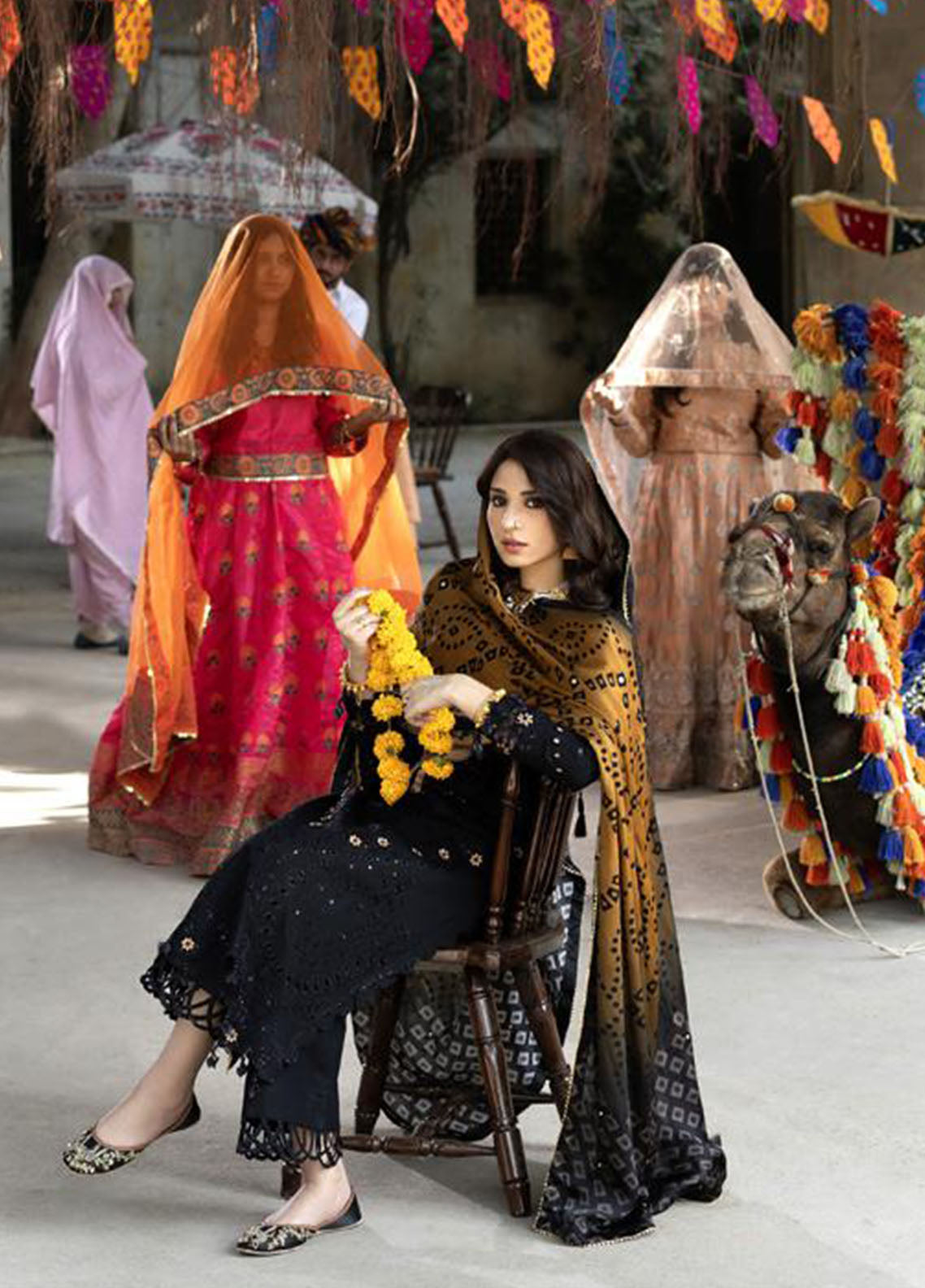 Bandhani By Al Zohaib Chikankari Lawn Suits Unstitched 3 Piece - AZ26BCL BTJ-26-06 Bandhani By Al Zohaib Chikankari Lawn Suits Unstitched 3 Piece - AZ26BCL BTJ-26-06