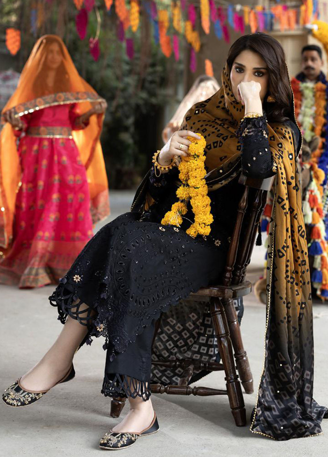 Bandhani By Al Zohaib Chikankari Lawn Suits Unstitched 3 Piece - AZ26BCL BTJ-26-06 Bandhani By Al Zohaib Chikankari Lawn Suits Unstitched 3 Piece - AZ26BCL BTJ-26-06