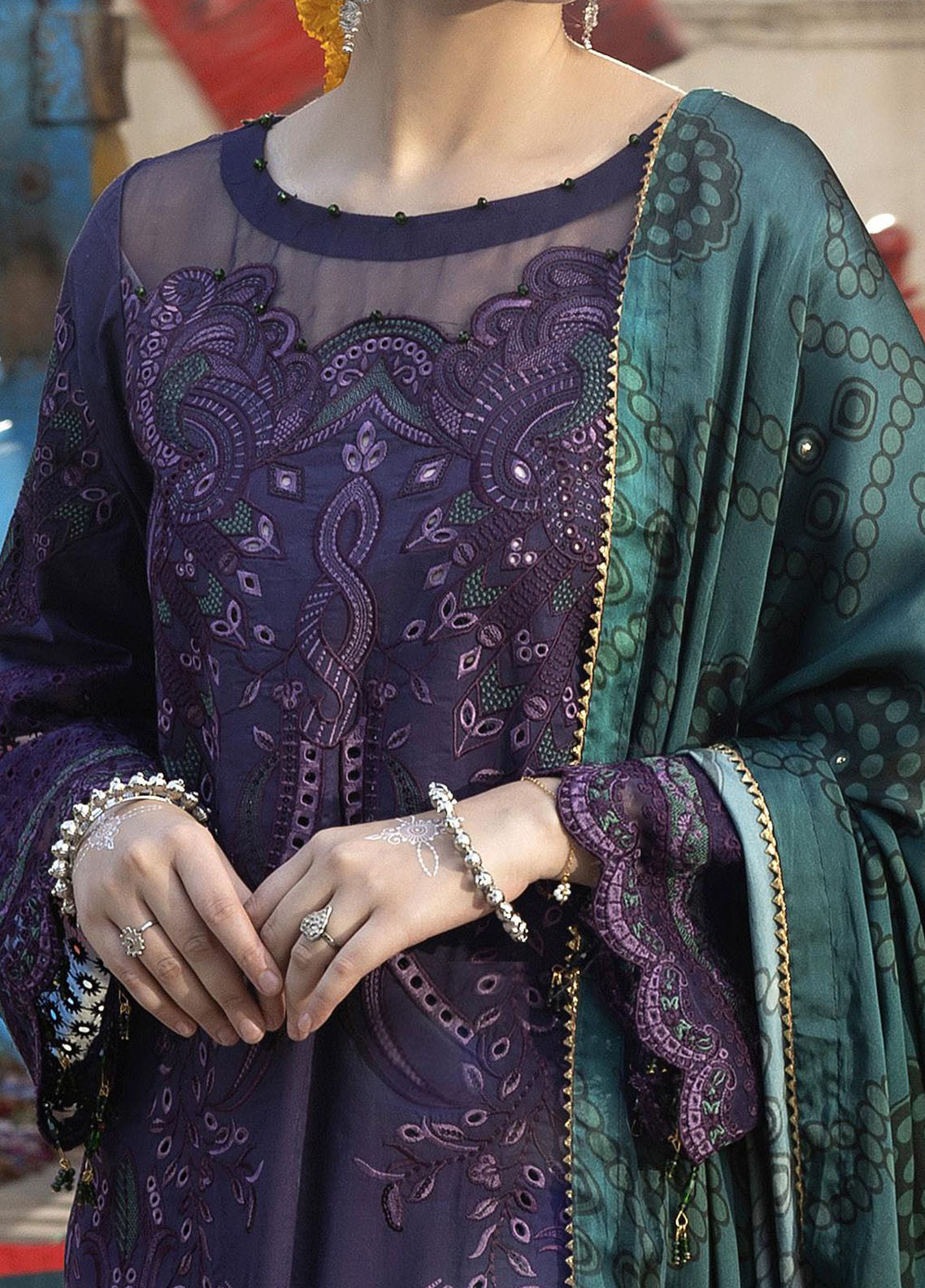 Bandhani By Al Zohaib Chikankari Lawn Suits Unstitched 3 Piece - AZ26BCL BTJ-26-08 Bandhani By Al Zohaib Chikankari Lawn Suits Unstitched 3 Piece - AZ26BCL BTJ-26-08