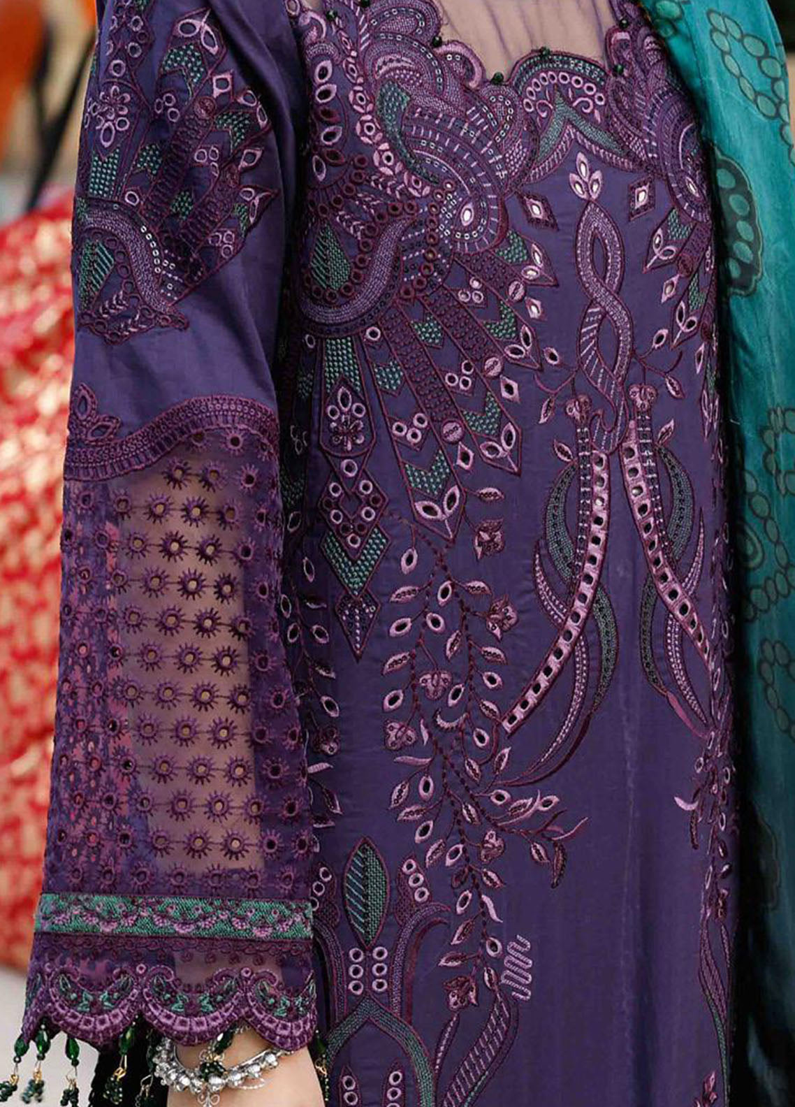 Bandhani By Al Zohaib Chikankari Lawn Suits Unstitched 3 Piece - AZ26BCL BTJ-26-08 Bandhani By Al Zohaib Chikankari Lawn Suits Unstitched 3 Piece - AZ26BCL BTJ-26-08
