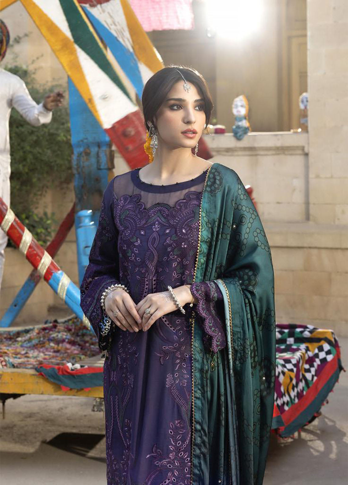 Bandhani By Al Zohaib Chikankari Lawn Suits Unstitched 3 Piece - AZ26BCL BTJ-26-08 Bandhani By Al Zohaib Chikankari Lawn Suits Unstitched 3 Piece - AZ26BCL BTJ-26-08