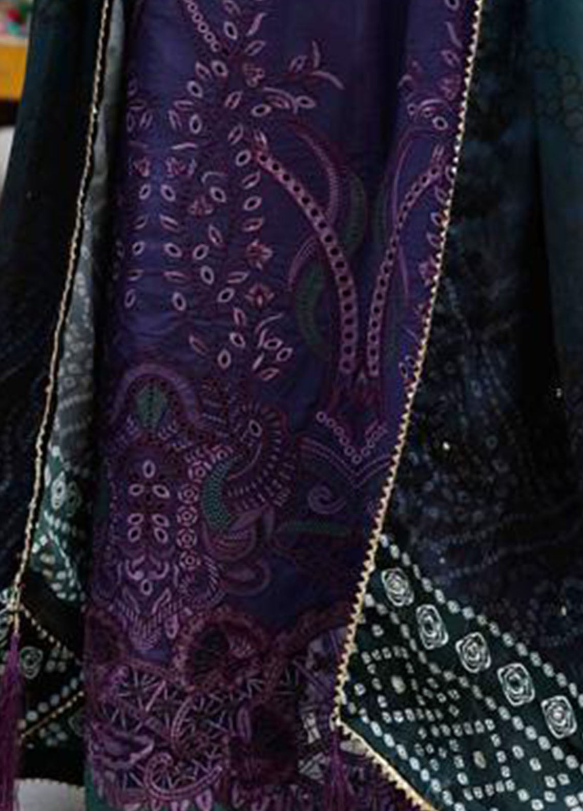 Bandhani By Al Zohaib Chikankari Lawn Suits Unstitched 3 Piece - AZ26BCL BTJ-26-08 Bandhani By Al Zohaib Chikankari Lawn Suits Unstitched 3 Piece - AZ26BCL BTJ-26-08