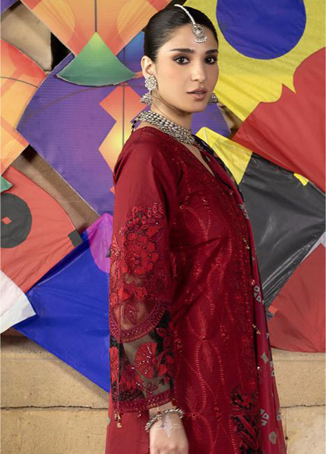 Bandhani By Al Zohaib Chikankari Lawn Suits Unstitched 3 Piece - AZ26BCL BTJ-26-09 Bandhani By Al Zohaib Chikankari Lawn Suits Unstitched 3 Piece - AZ26BCL BTJ-26-09