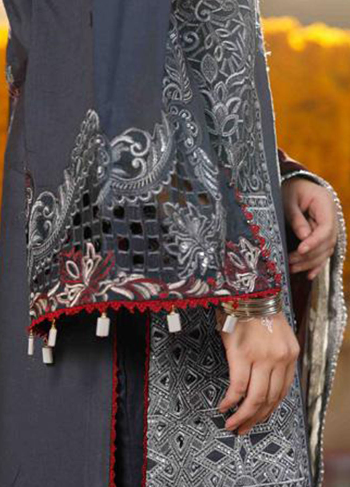 Bandhani By Al Zohaib Chikankari Lawn Suits Unstitched 3 Piece - AZ26BCL BTJ-26-10 Bandhani By Al Zohaib Chikankari Lawn Suits Unstitched 3 Piece - AZ26BCL BTJ-26-10