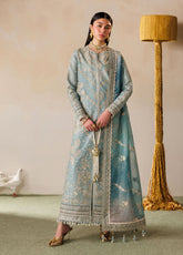 Baroque Embroidered Lawn 3 Piece Unstitched Suit BQ26EL D-01