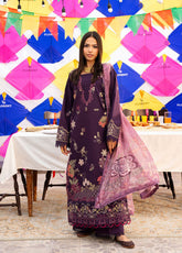 Basant By Florent Embroidered Lawn 3 Piece Unstitched Suit FL26BS FBC-1A