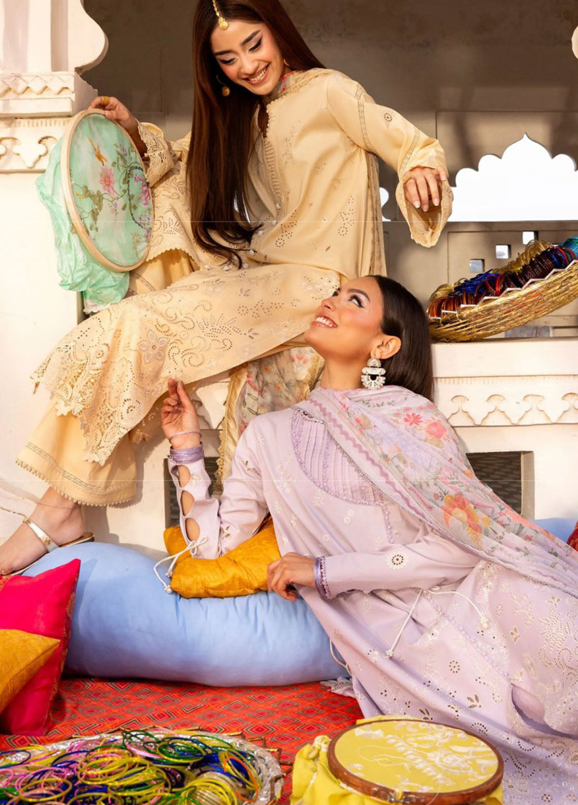 Basant By Florent Embroidered Lawn 3 Piece Unstitched Suit FL26BS FBC-2B Basant By Florent Embroidered Lawn 3 Piece Unstitched Suit FL26BS FBC-2B