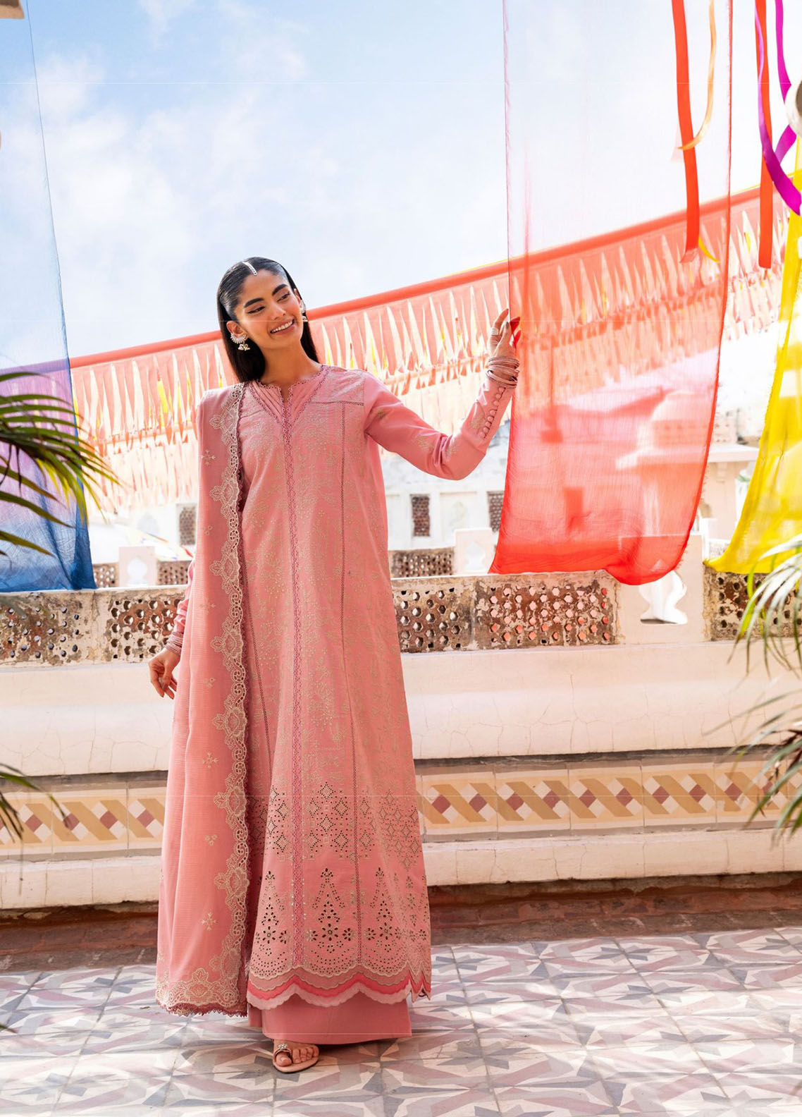 Basant By Florent Embroidered Lawn 3 Piece Unstitched Suit FL26BS FBC-3B Basant By Florent Embroidered Lawn 3 Piece Unstitched Suit FL26BS FBC-3B