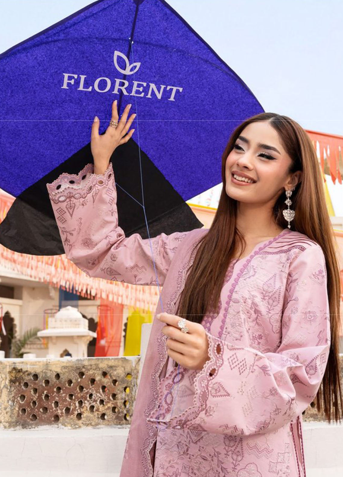 Basant By Florent Embroidered Lawn 3 Piece Unstitched Suit FL26BS FBC-6A Basant By Florent Embroidered Lawn 3 Piece Unstitched Suit FL26BS FBC-6A