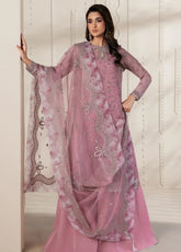 Bayaan By Zarif Embroidered Chiffon 3 Piece Unstitched Suit ZF26BCE D-03 SIYAAN