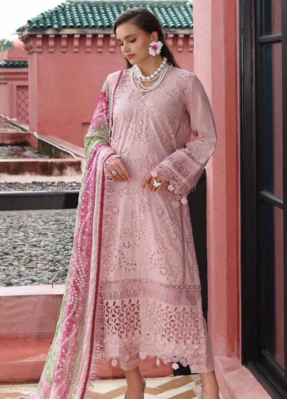 Bazaar by Nureh Embroidered Lawn Suits Unstitched 3 Piece - NU25BL NE-106 Bazaar by Nureh Embroidered Lawn Suits Unstitched 3 Piece - NU25BL NE-106