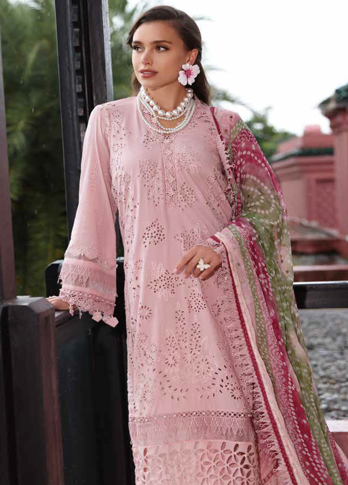 Bazaar by Nureh Embroidered Lawn Suits Unstitched 3 Piece - NU25BL NE-106 Bazaar by Nureh Embroidered Lawn Suits Unstitched 3 Piece - NU25BL NE-106