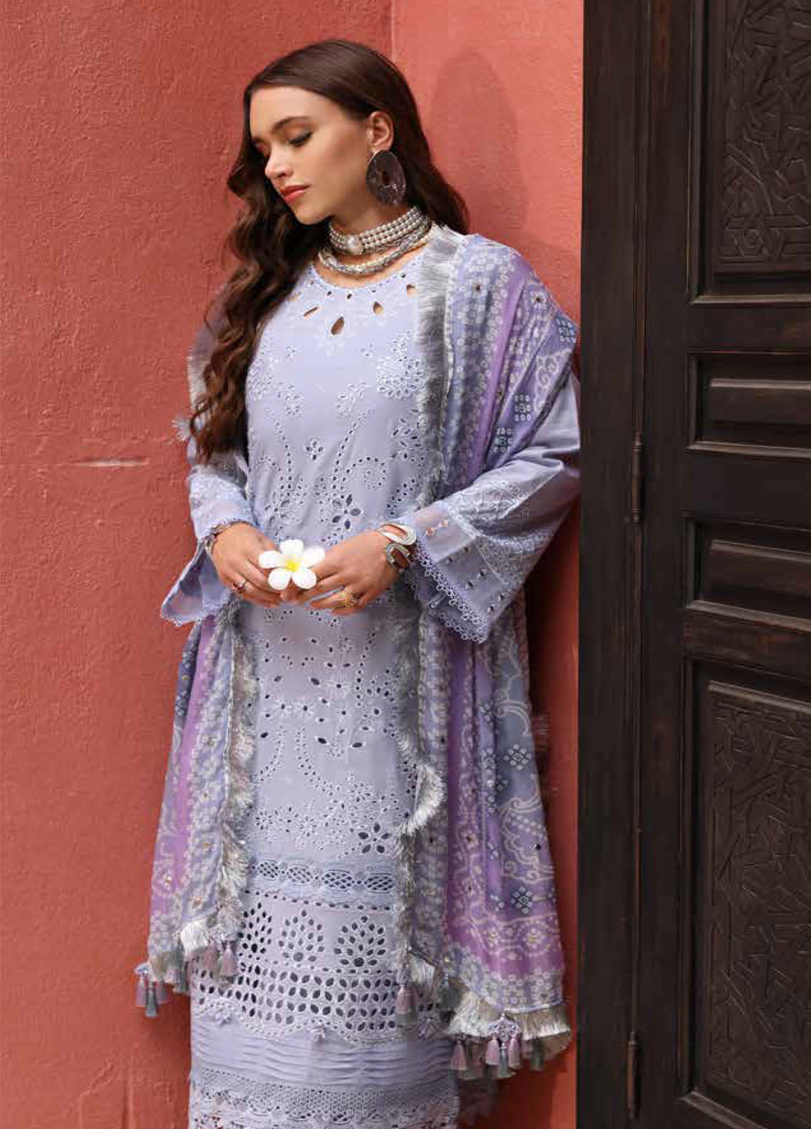 Bazaar by Nureh Embroidered Lawn Suits Unstitched 3 Piece - NU25BL NE-108 Bazaar by Nureh Embroidered Lawn Suits Unstitched 3 Piece - NU25BL NE-108