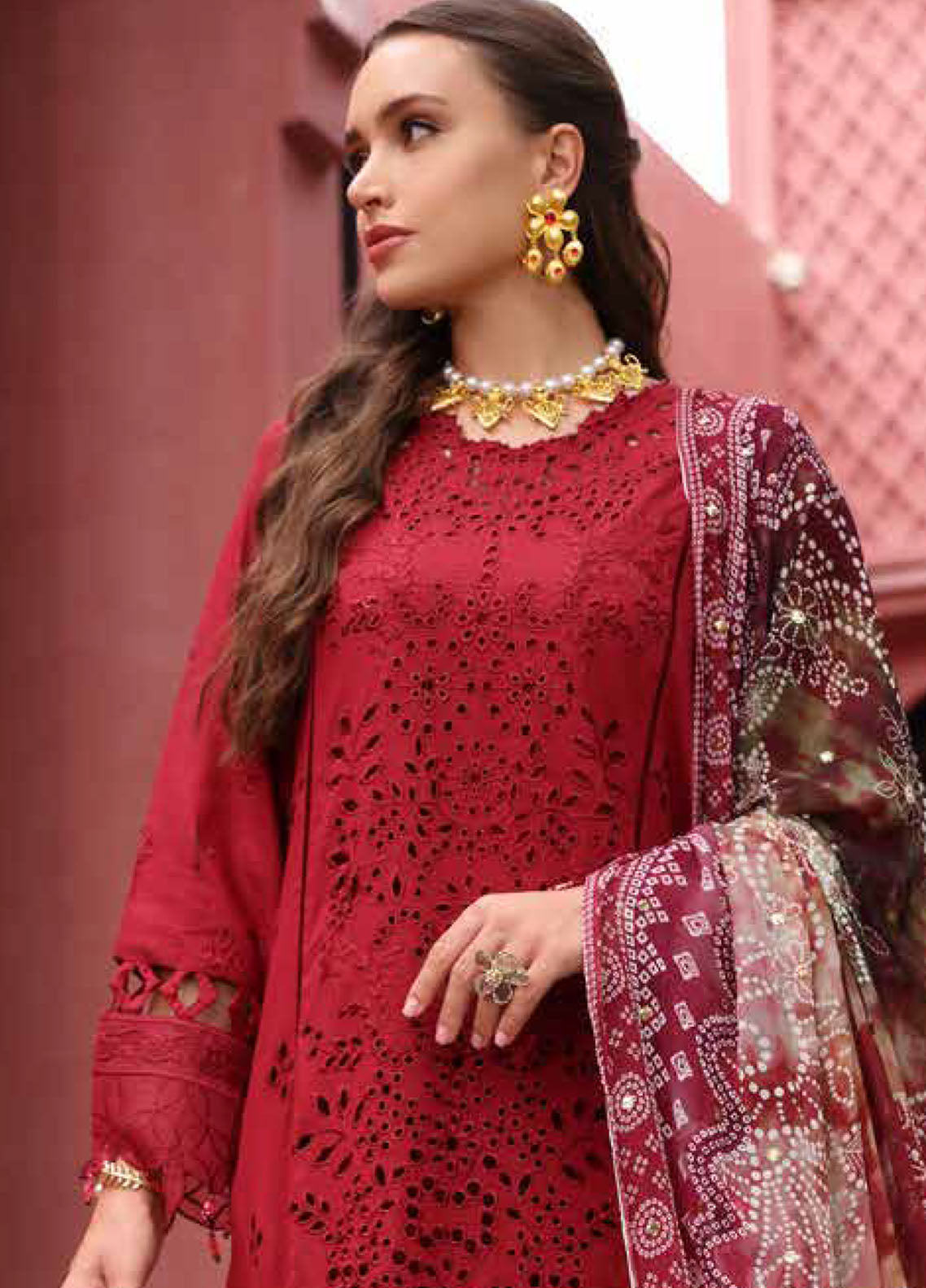 Bazaar by Nureh Embroidered Lawn Suits Unstitched 3 Piece - NU25BL NE-109 Bazaar by Nureh Embroidered Lawn Suits Unstitched 3 Piece - NU25BL NE-109