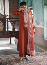 Before Sunset By Casual Lite Premium Embroidered Cotton Lawn 3 Piece Stitched Suit CL26BSS D-04 SUMMER SERENADE