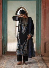 Before Sunset By Casual Lite Premium Embroidered Cotton Lawn 3 Piece Stitched Suit CL26BSS D-05 MIDNIGHT ROYALTY