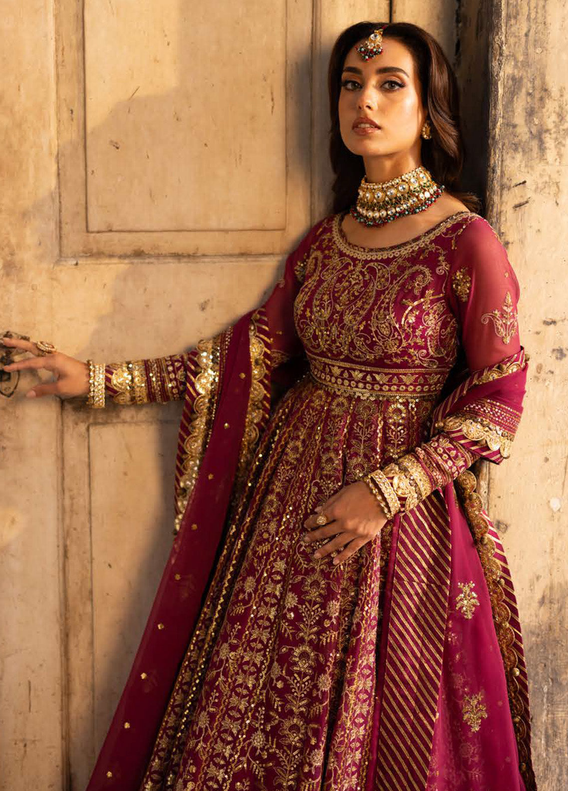 Bekhudi by Asim Jofa Embroidered Chiffon Suits Unstitched 3 Piece - AJ24BK AJKB-05 Bekhudi by Asim Jofa Embroidered Chiffon Suits Unstitched 3 Piece - AJ24BK AJKB-05