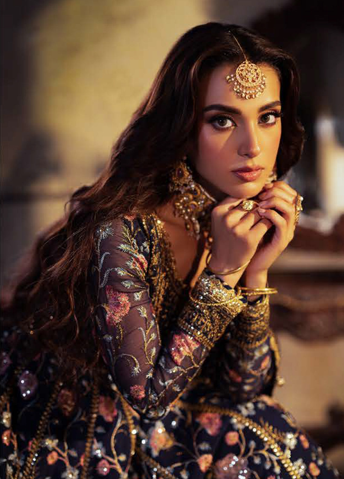 Bekhudi by Asim Jofa Embroidered Chiffon Suits Unstitched 3 Piece - AJ24BK AJKB-09 Bekhudi by Asim Jofa Embroidered Chiffon Suits Unstitched 3 Piece - AJ24BK AJKB-09