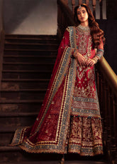 Bekhudi by Asim Jofa Embroidered Net Suits Unstitched 3 Piece - AJ24BK AJKB-01