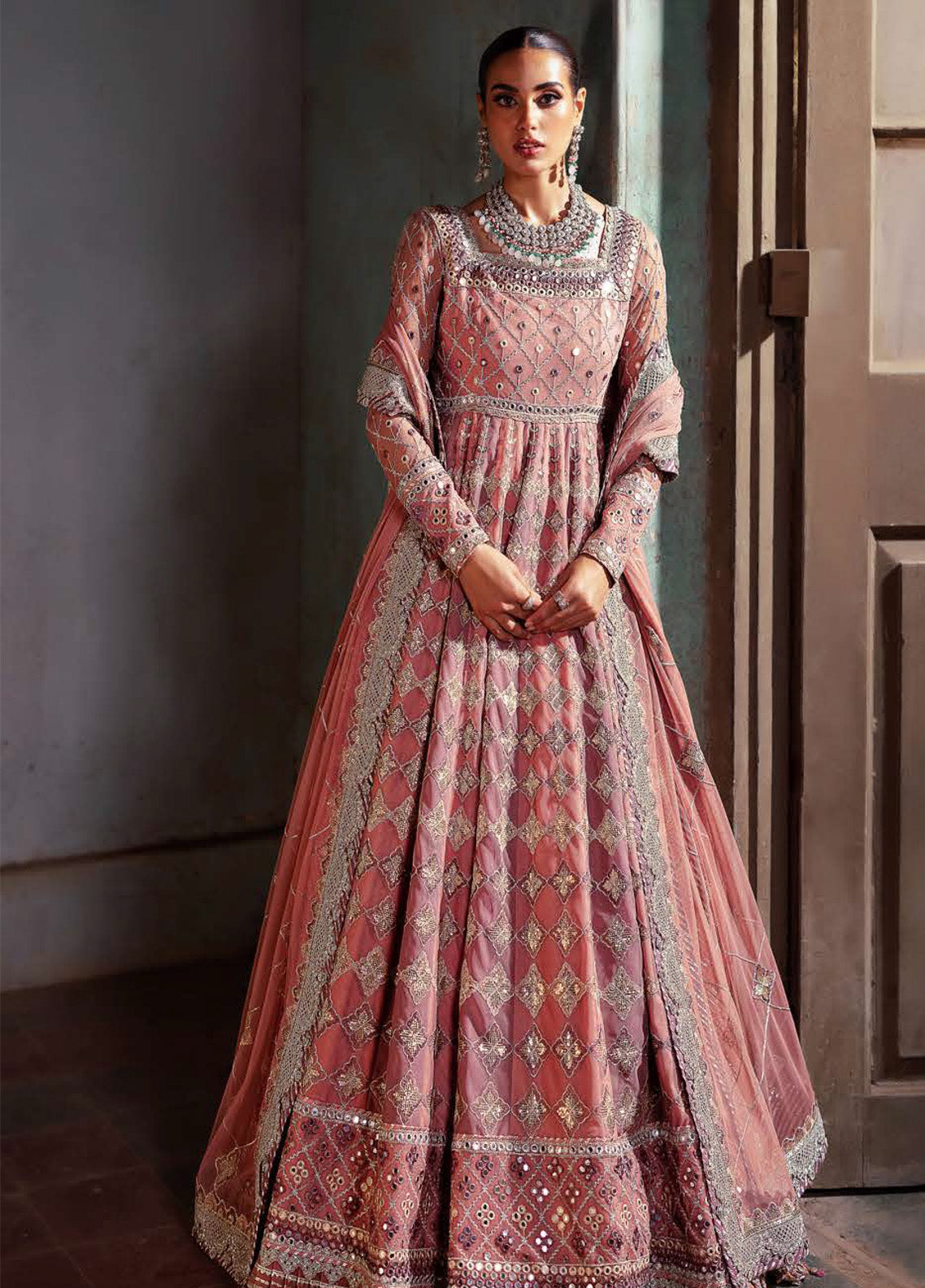 Bekhudi by Asim Jofa Embroidered Net Suits Unstitched 3 Piece - AJ24BK AJKB-03 Bekhudi by Asim Jofa Embroidered Net Suits Unstitched 3 Piece - AJ24BK AJKB-03