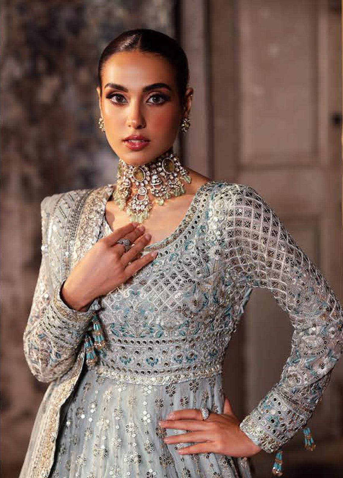 Bekhudi by Asim Jofa Embroidered Net Suits Unstitched 3 Piece - AJ24BK AJKB-07 Bekhudi by Asim Jofa Embroidered Net Suits Unstitched 3 Piece - AJ24BK AJKB-07