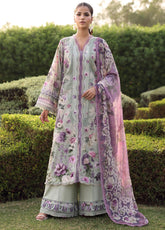 Belladore By Elaf Printed Lawn 3 Piece Unstitched Suit EF26BPC D-EPA-6A CASTELLA