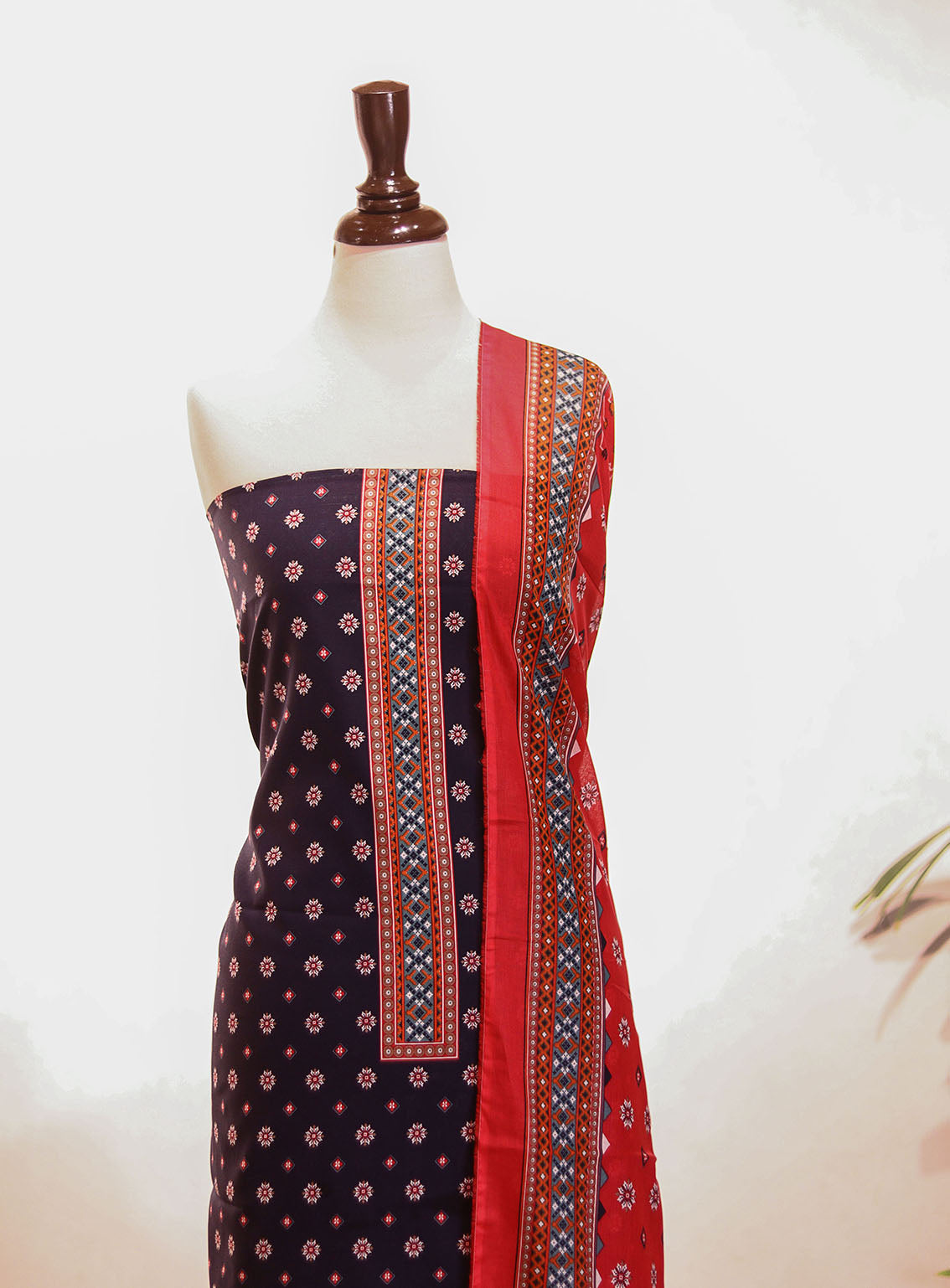 Bin Saeed Digital Printed Cotton Suits Unstitched 3 Piece - BS25DPC 169 Bin Saeed Digital Printed Cotton Suits Unstitched 3 Piece - BS25DPC 169