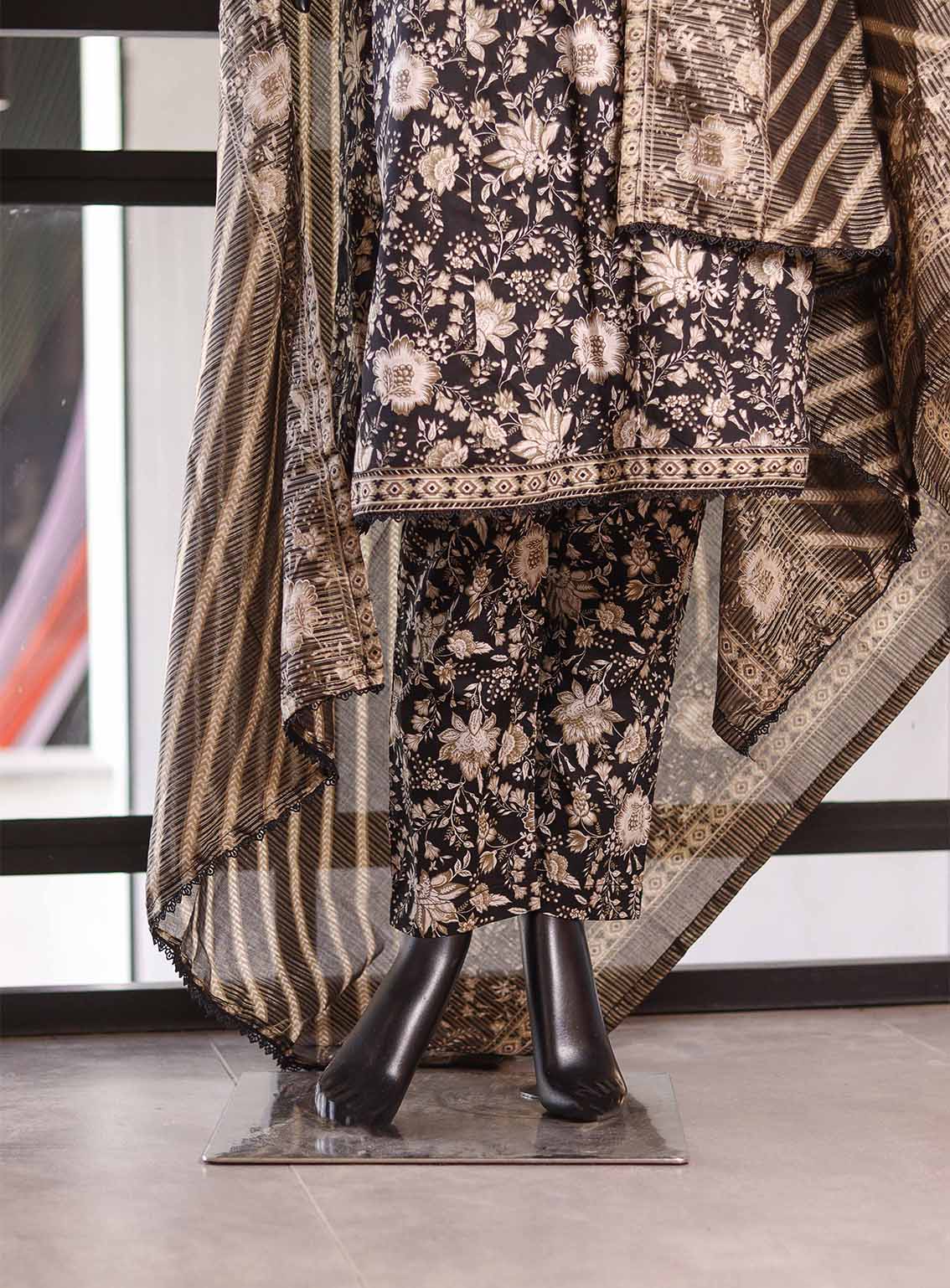Bin Saeed Digital Printed Lawn Suits Stitched 3 Piece - BS25DPL RF01 Bin Saeed Digital Printed Lawn Suits Stitched 3 Piece - BS25DPL RF01