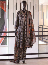 Bin Saeed Digital Printed Lawn Suits Stitched 3 Piece - BS25DPL RF02
