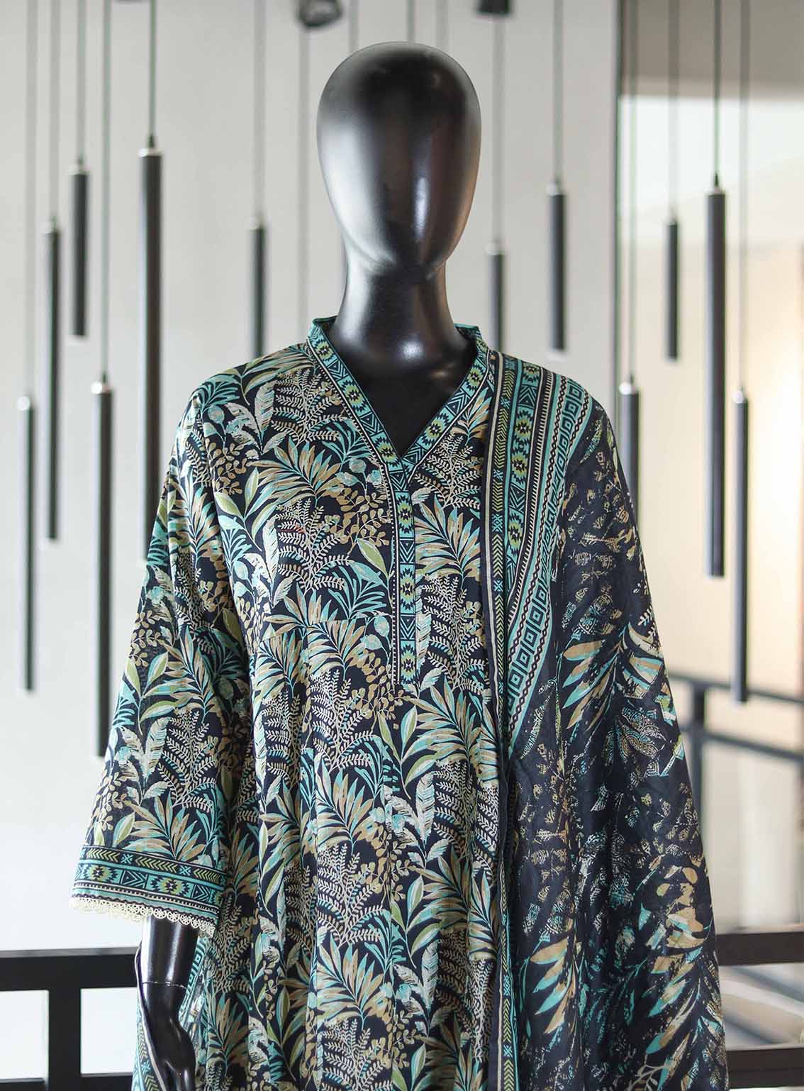 Bin Saeed Digital Printed Lawn Suits Stitched 3 Piece - BS25DPL RF08 Bin Saeed Digital Printed Lawn Suits Stitched 3 Piece - BS25DPL RF08
