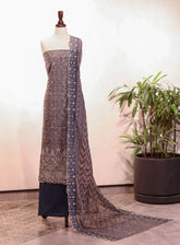 Bin Saeed Embroidered Cotton Suits Unstitched 3 Piece - BS25EL 18