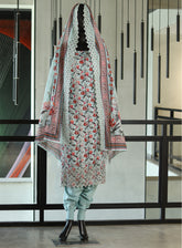 Bin Saeed Embroidered Lawn Suits Unstitched 3 Piece - BS25EC 02